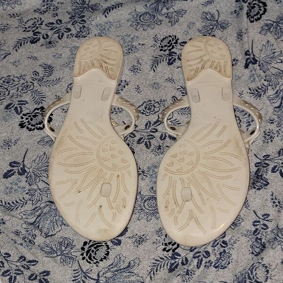 Jack Rogers Georgica Jelly Thong Sandals Women's Size 5 - Picture 7 of 10